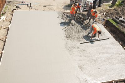 Driveway Concrete Laying