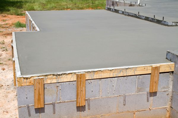 Cost of Concrete Slab Installation in Covington