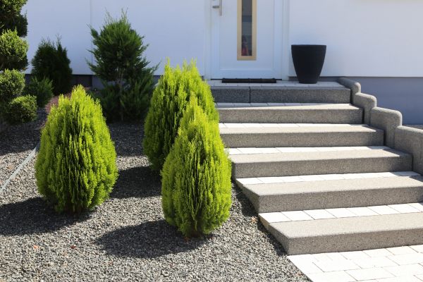 Cost of Exterior Steps Construction in Covington